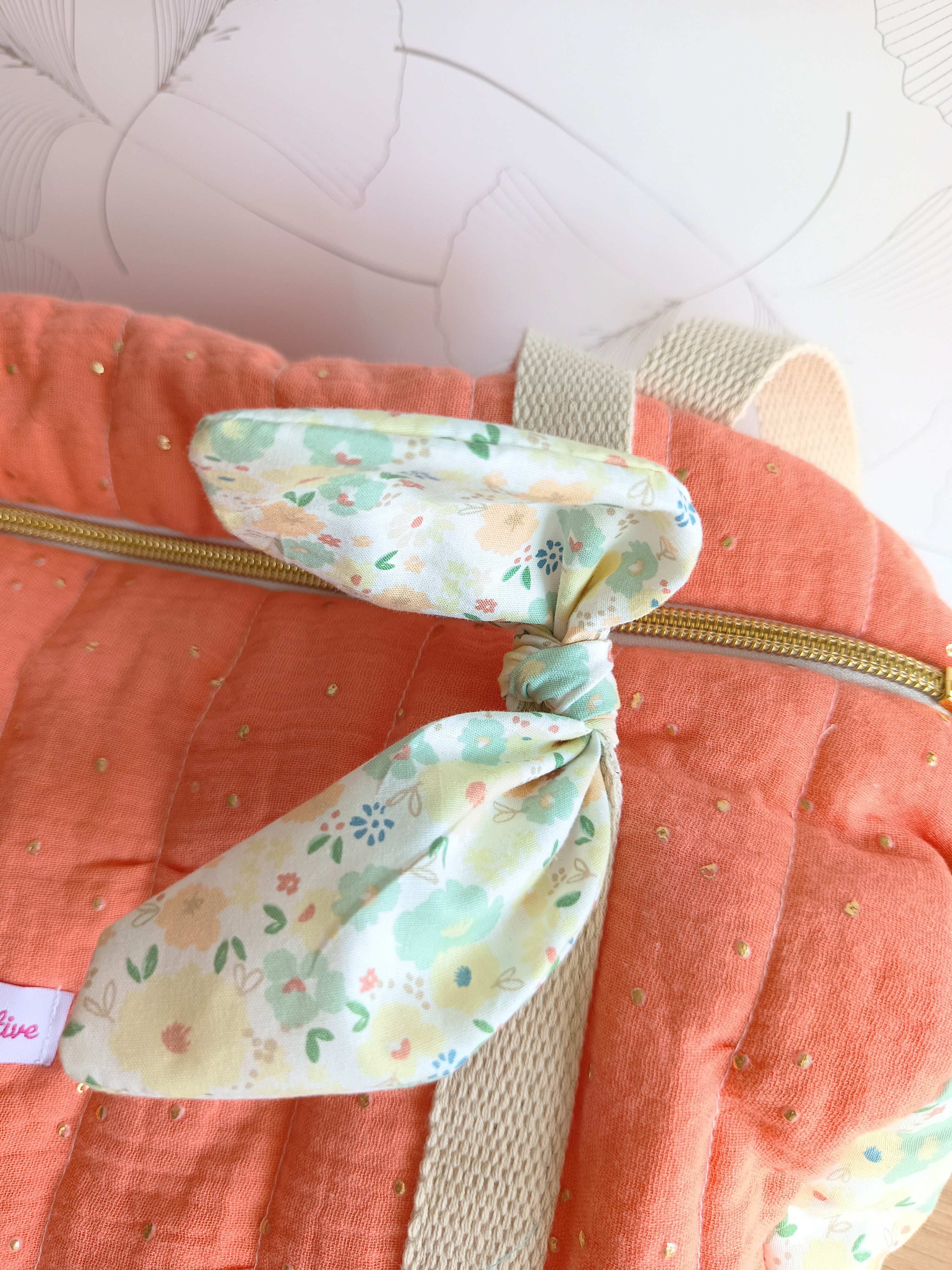 Sac Polochon - Corail